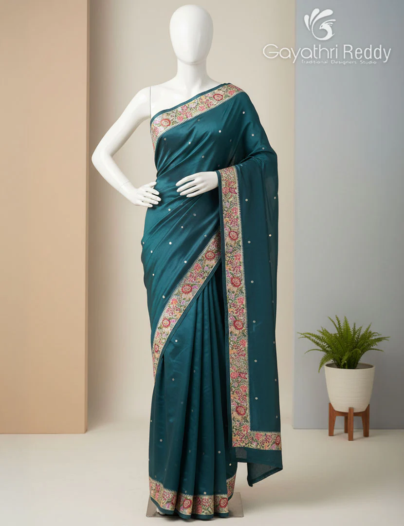 SEMI DUPION SILK SAREE-SDS107