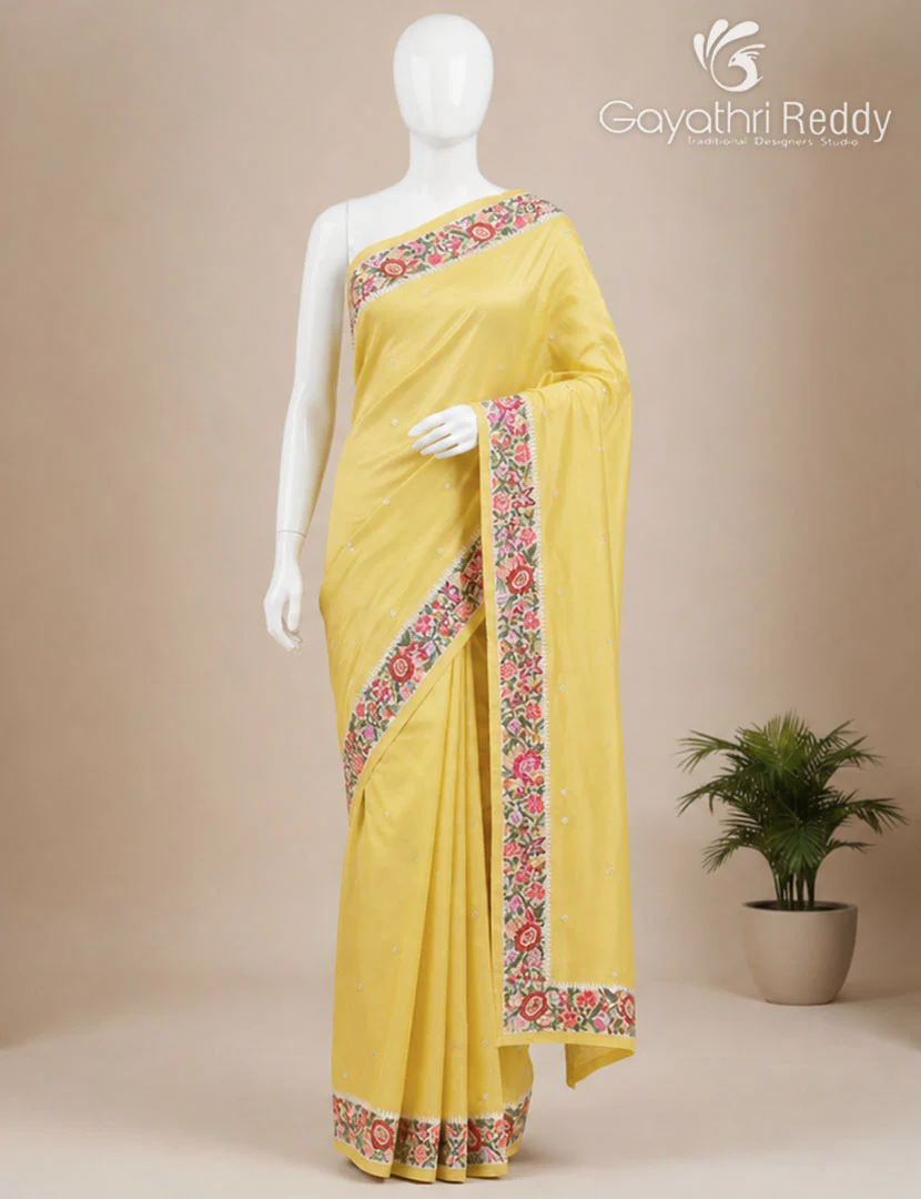 SEMI DUPION SILK SAREE-SDS111