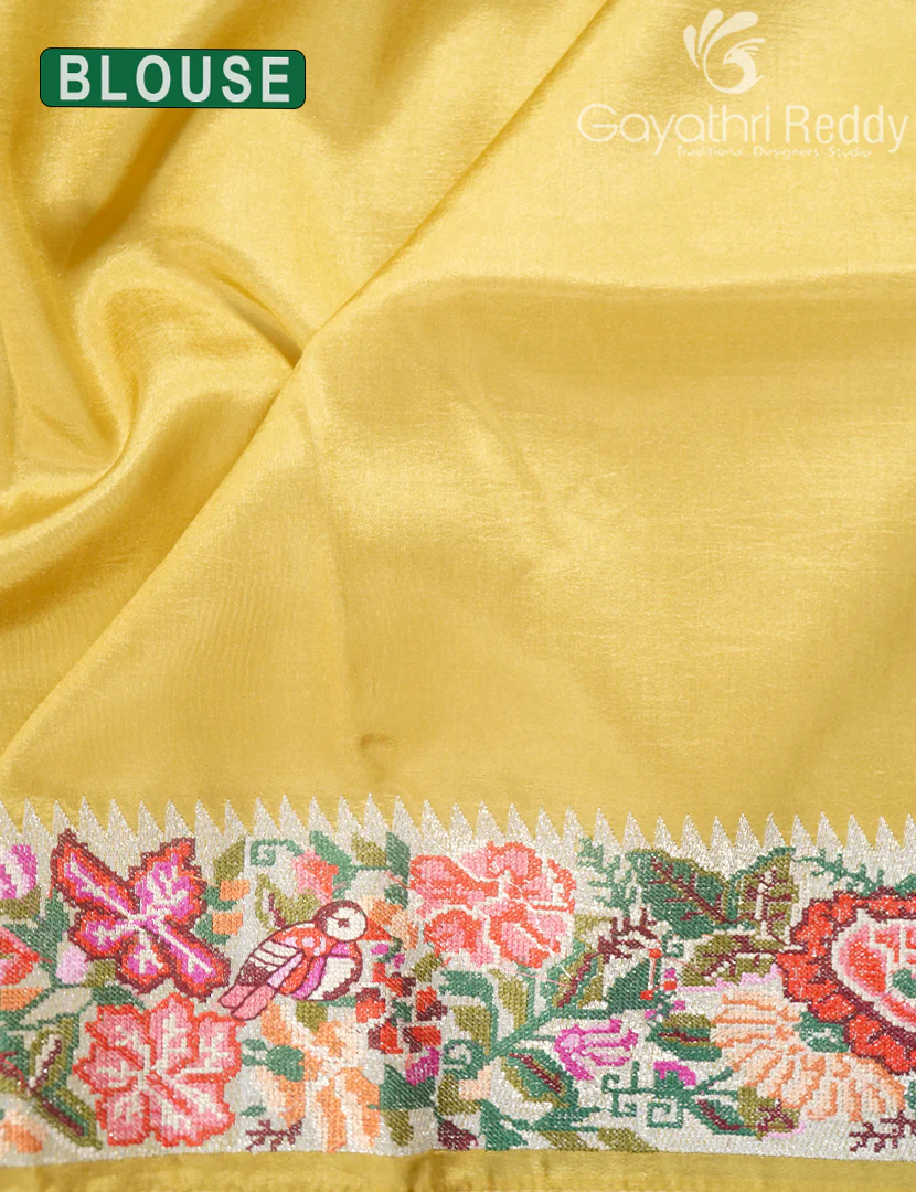 SEMI DUPION SILK SAREE-SDS111 - Image 4