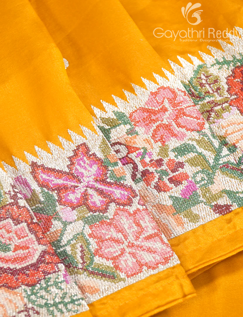 SEMI DUPION SILK SAREE-SDS112 - Image 5