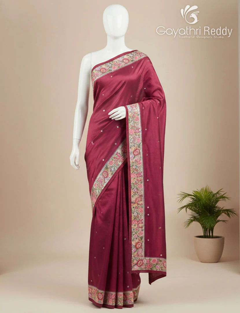 SEMI DUPION SILK SAREE-SDS114