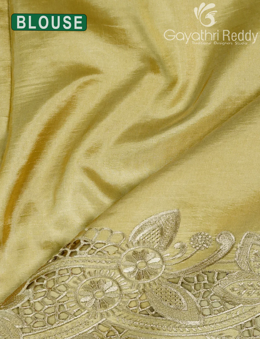 SEMI DUPION SILK SAREE-SDS124 - Image 4