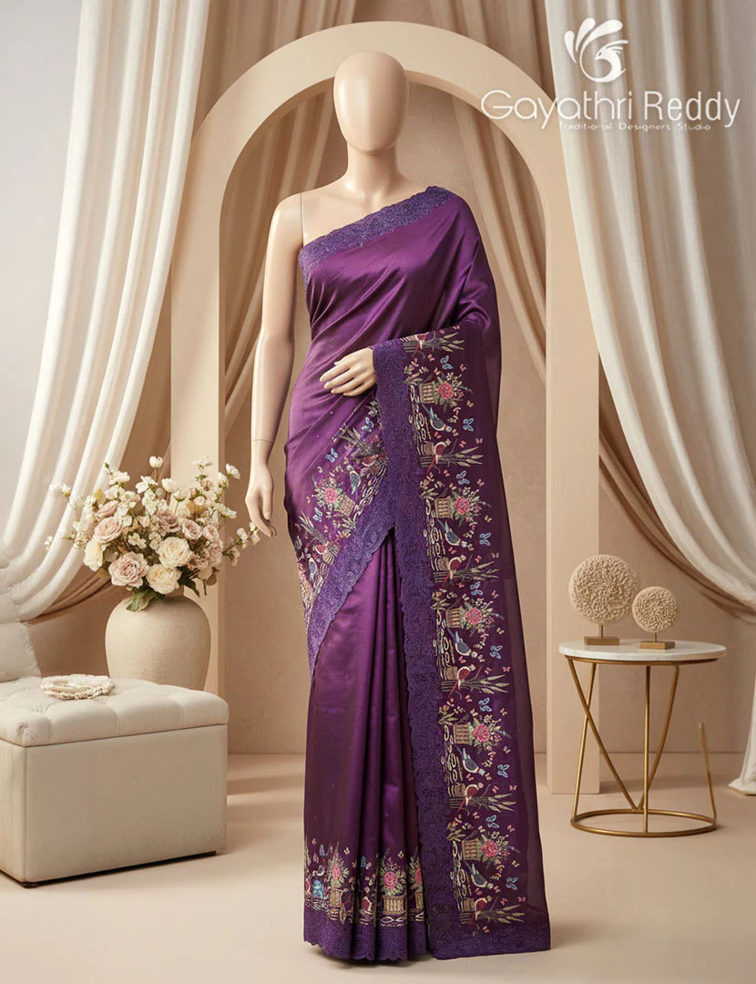 SEMI DUPION SILK SAREE-SDS126