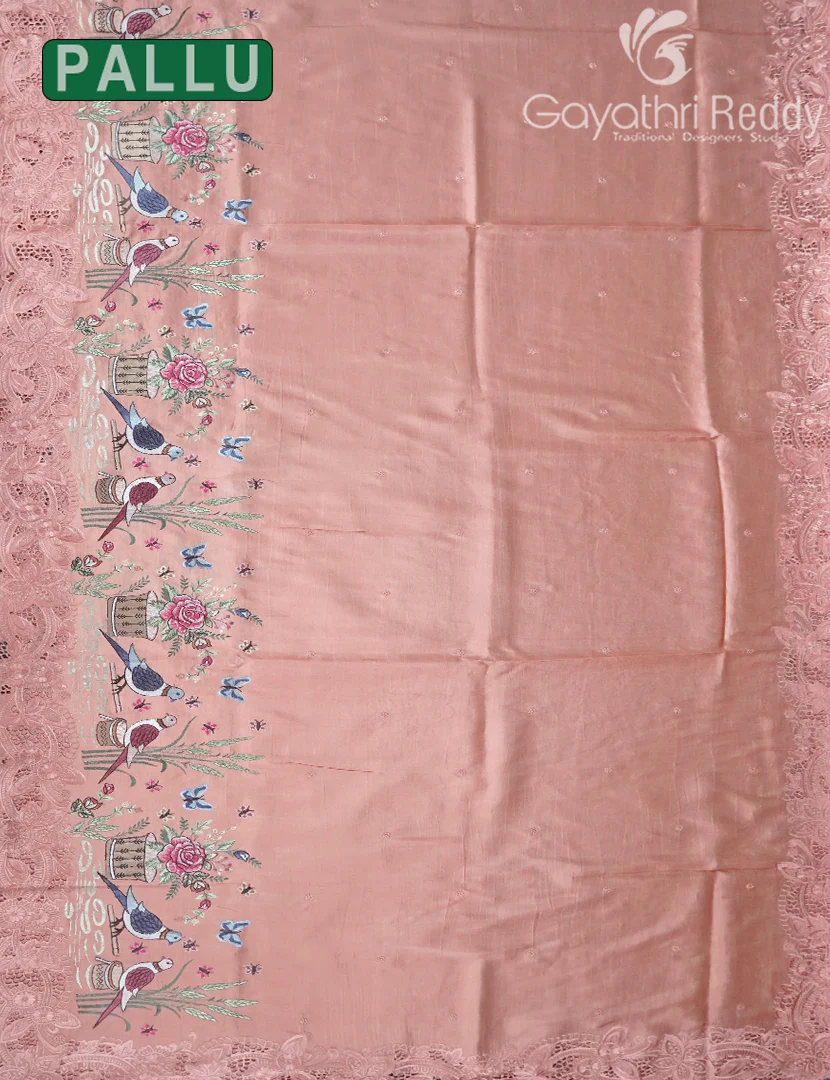 SEMI DUPION SILK SAREE-SDS128 - Image 3