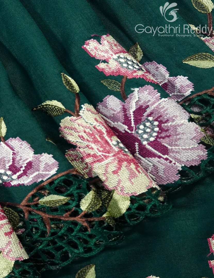 SEMI DUPION SILK SAREE-SDS92 - Image 5