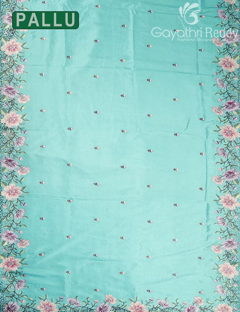 SEMI DUPION SILK SAREE-SDS95 - Image 3