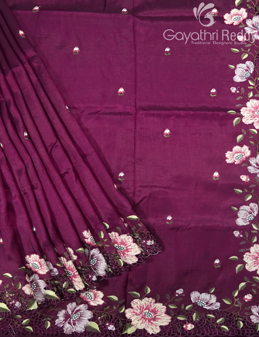 SEMI DUPION SILK SAREE-SDS98 - Image 2