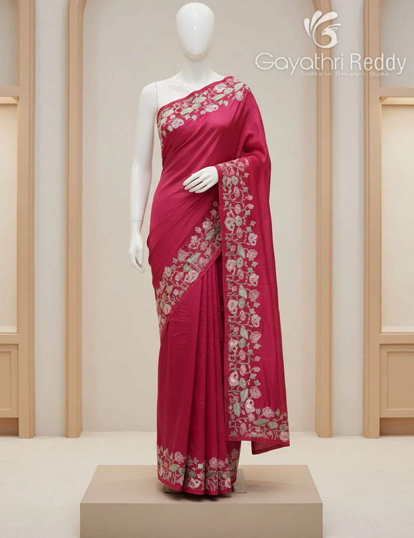 SEMI DUPION SILK WORK-SDSW1