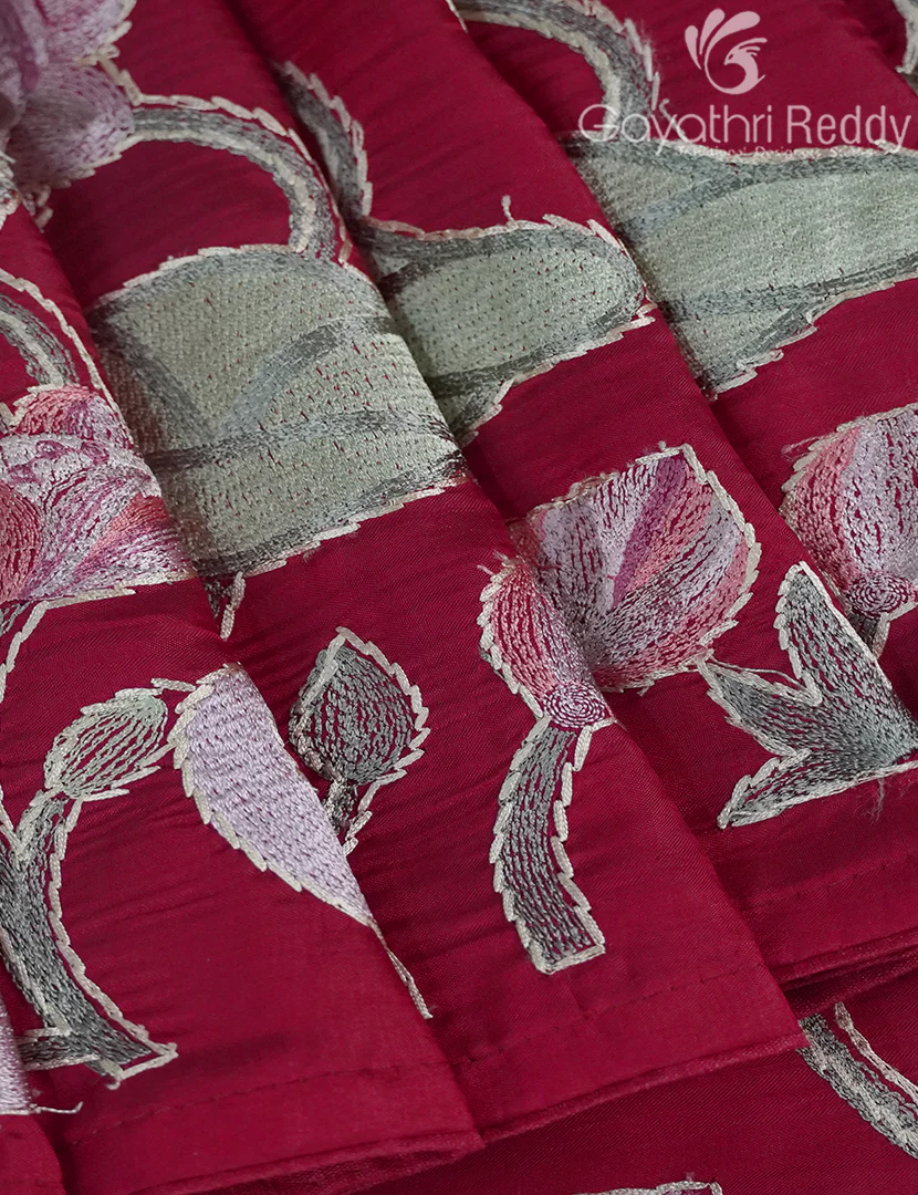 SEMI DUPION SILK WORK-SDSW13 - Image 5