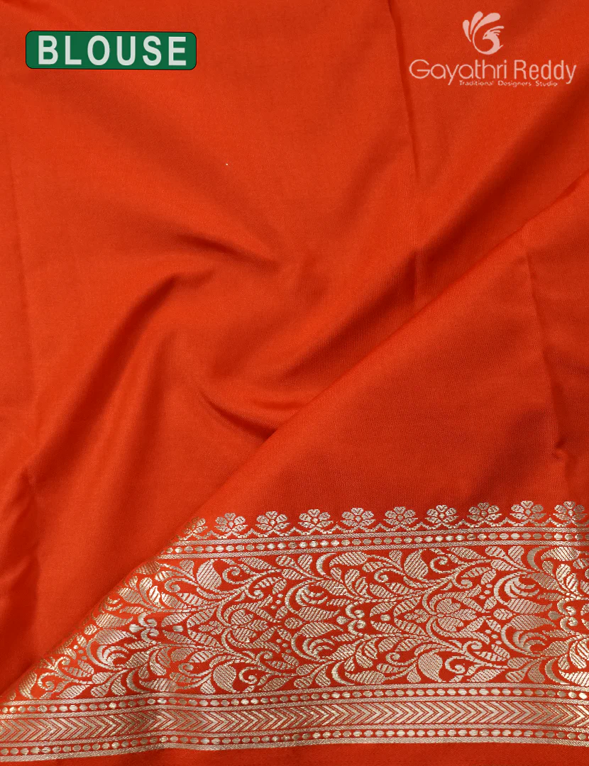 SEMI KATAN SAREE-SKN101 - Image 3