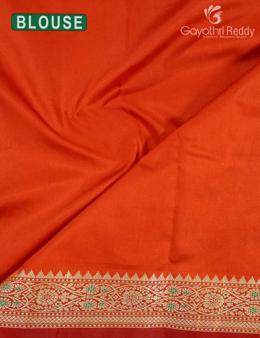 SEMI KATAN SAREE-SKN109 - Image 3