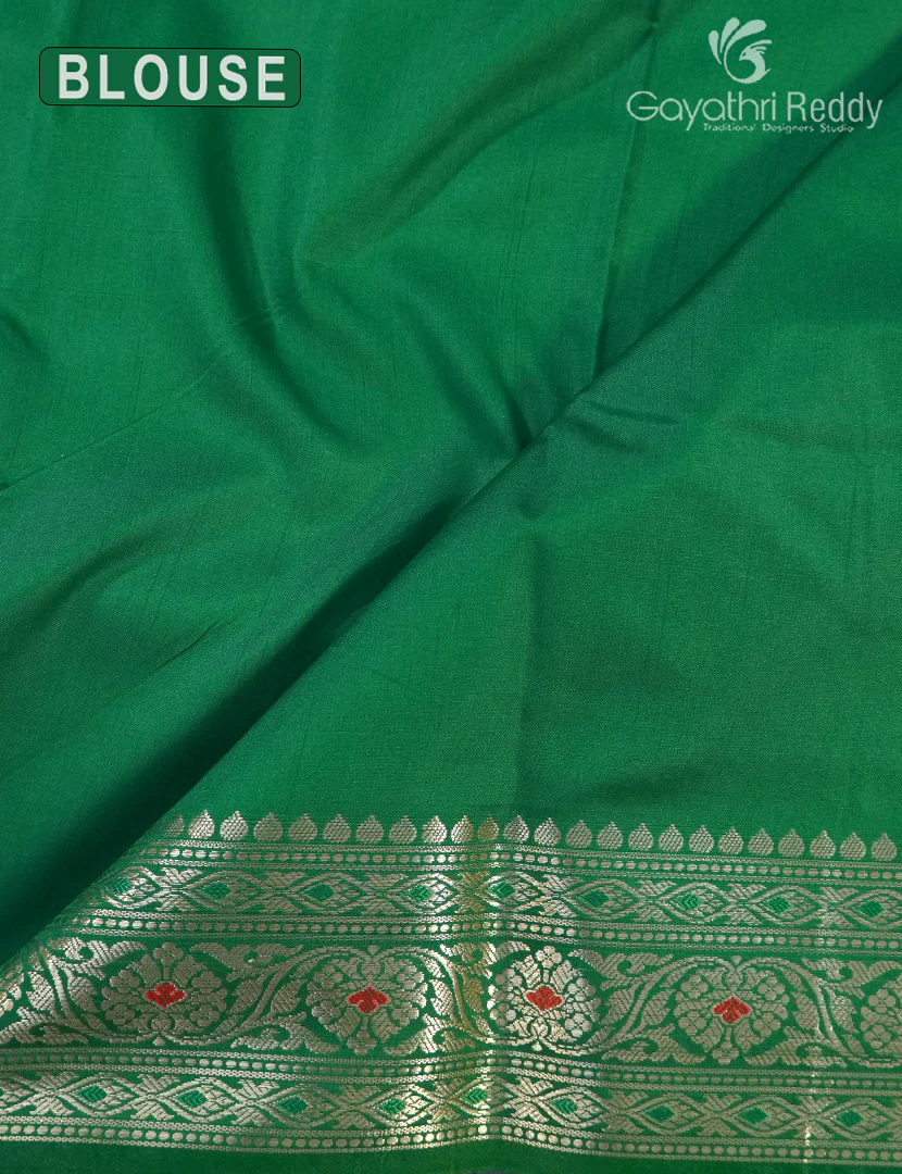 SEMI KATAN SAREE-SKN114 - Image 3