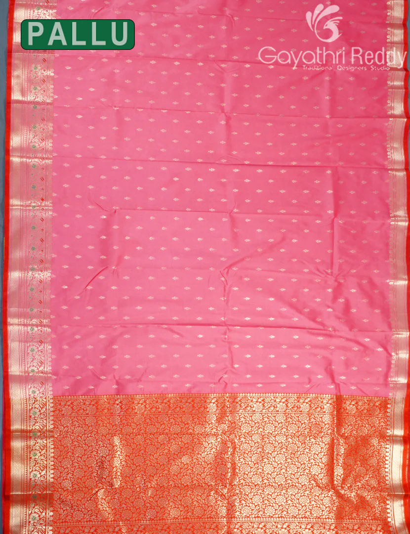 SEMI KATAN SAREE-SKN125 - Image 2