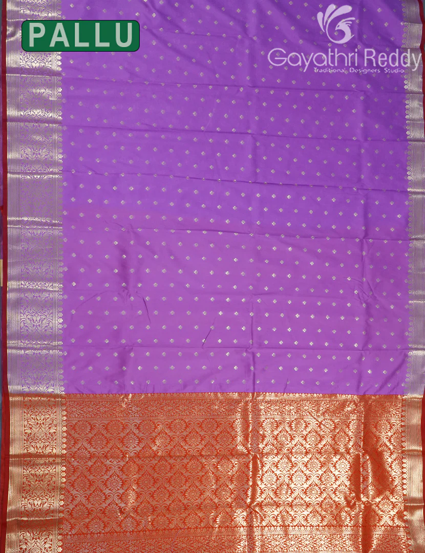 SEMI KATAN SAREE-SKN126 - Image 2