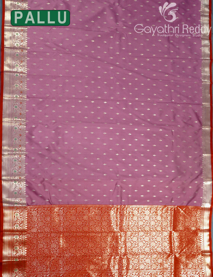 SEMI KATAN SAREE-SKN136 - Image 2