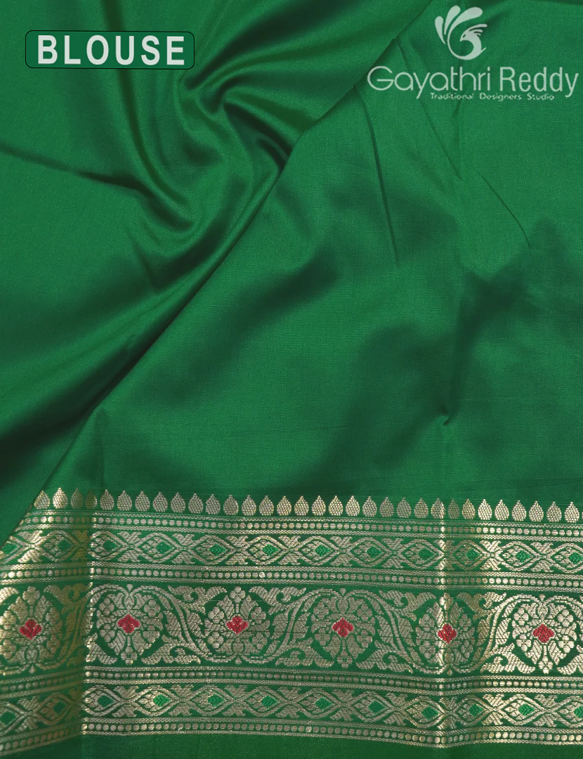 SEMI KATAN SAREE-SKN140 - Image 3