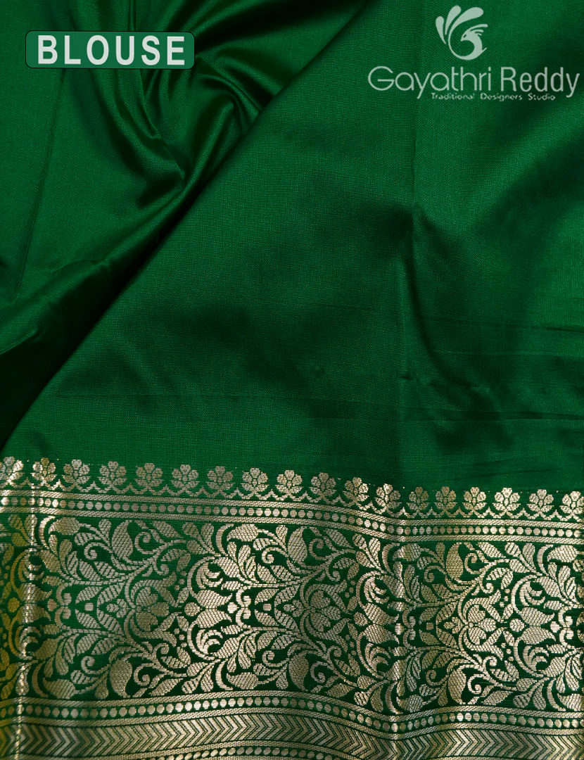 SEMI KATAN SAREE-SKN142 - Image 3