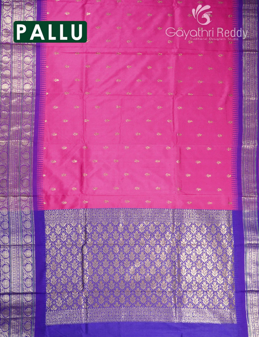 SEMI KATAN SAREE-SKN148 - Image 2