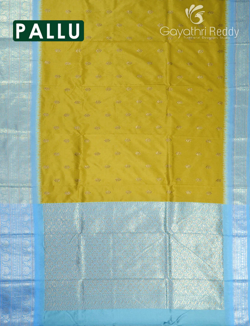 SEMI KATAN SAREE-SKN159 - Image 2