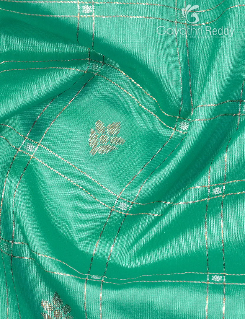 SEMI KATAN SAREE-SKN175 - Image 5