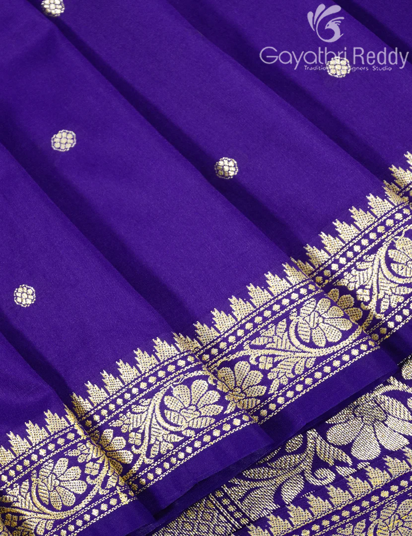 SEMI KATAN SAREE-SKN182 - Image 5