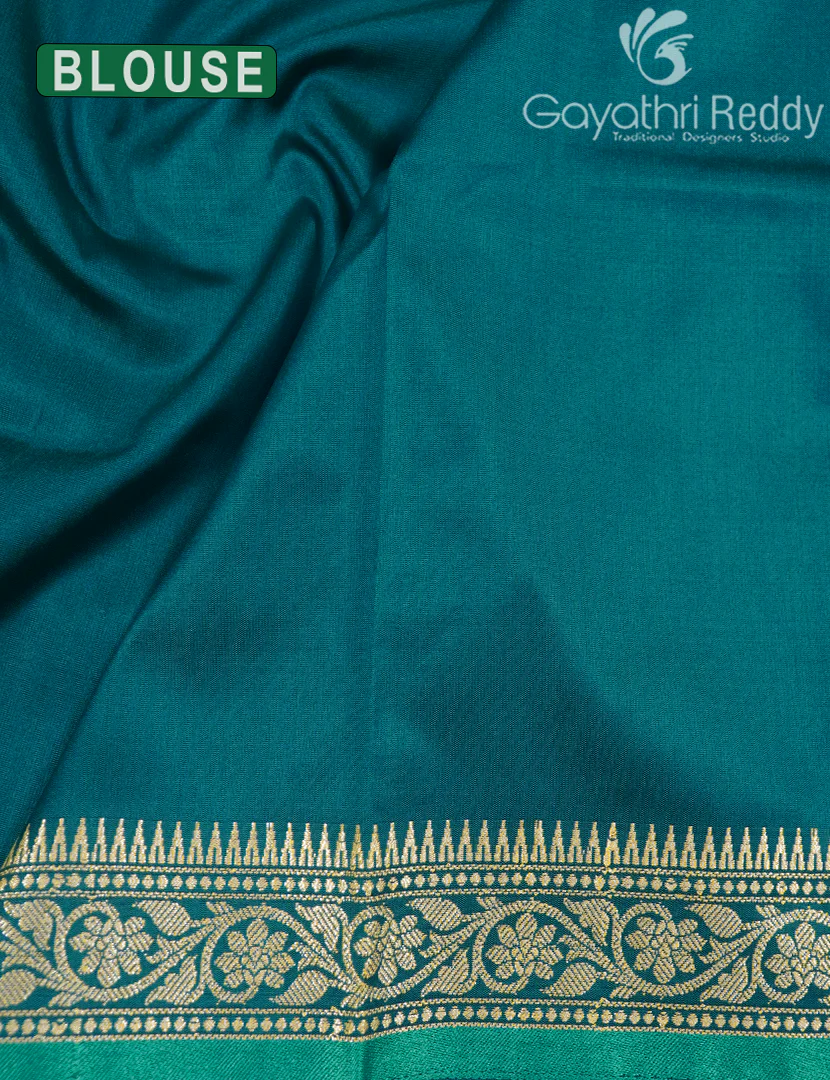 SEMI KATAN SAREE-SKN191 - Image 3