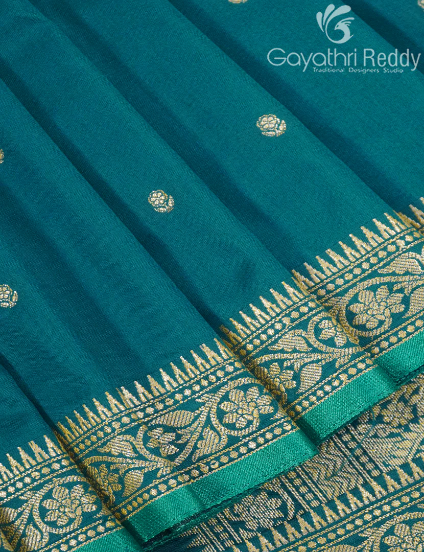SEMI KATAN SAREE-SKN191 - Image 4