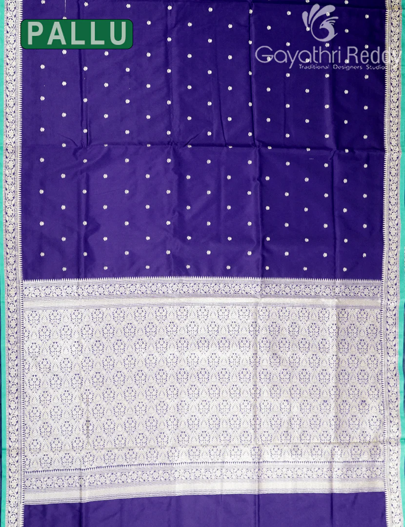 SEMI KATAN SAREE-SKN193 - Image 2