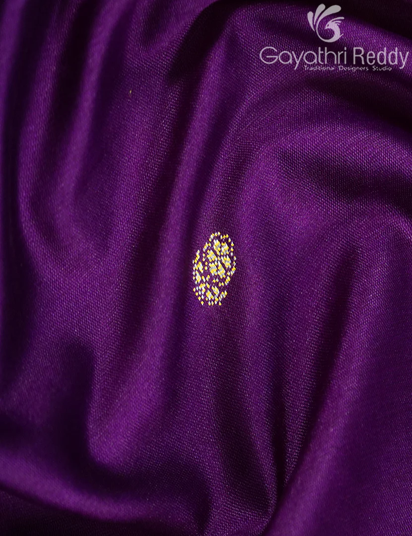 SEMI KATAN SAREE-SKN195 - Image 5