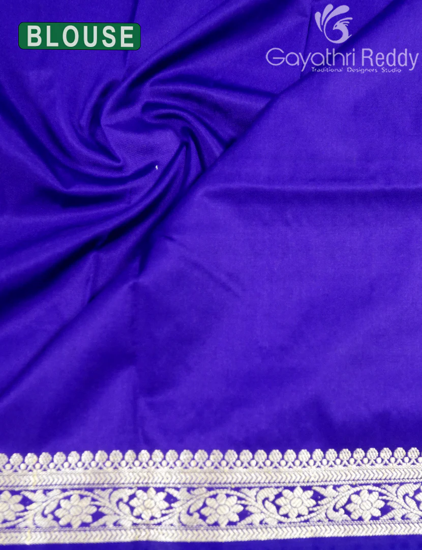 SEMI KATAN SAREE-SKN198 - Image 3