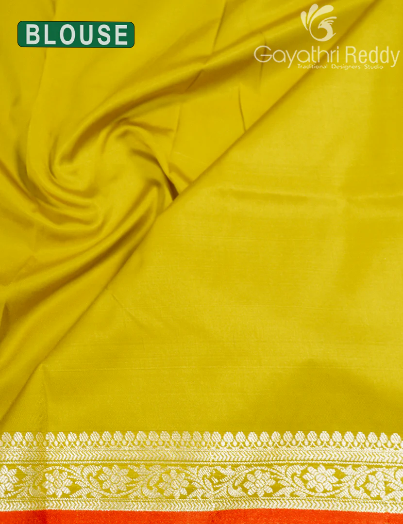 SEMI KATAN SAREE-SKN199 - Image 3
