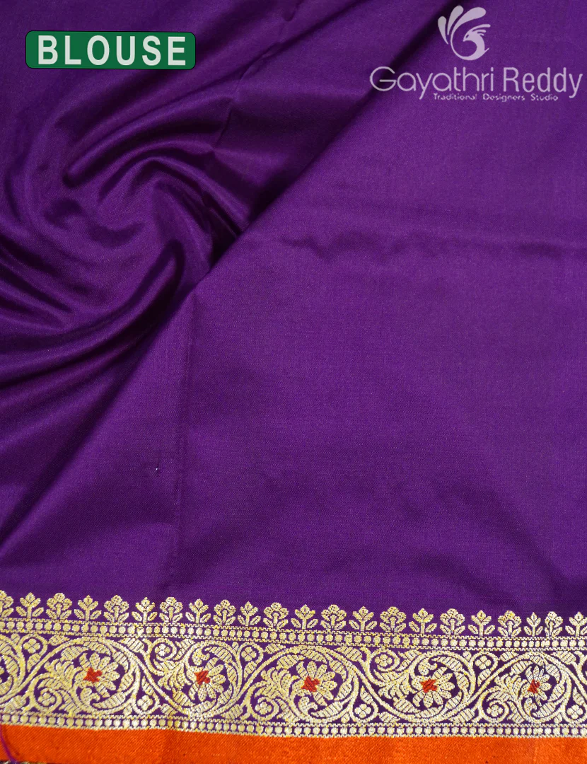 SEMI KATAN SAREE-SKN203 - Image 3