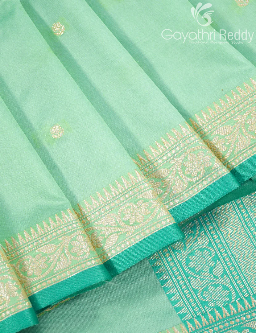 SEMI KATAN SAREE-SKN212 - Image 4