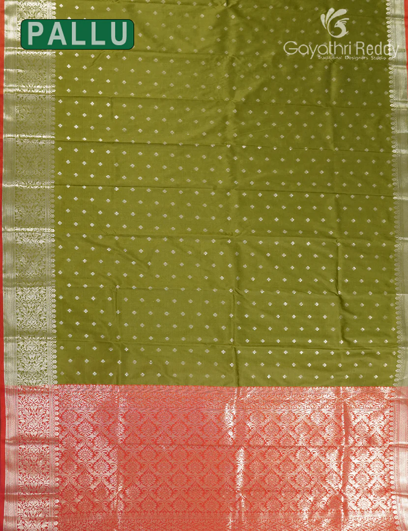 SEMI KATAN SAREE-SKN97 - Image 2