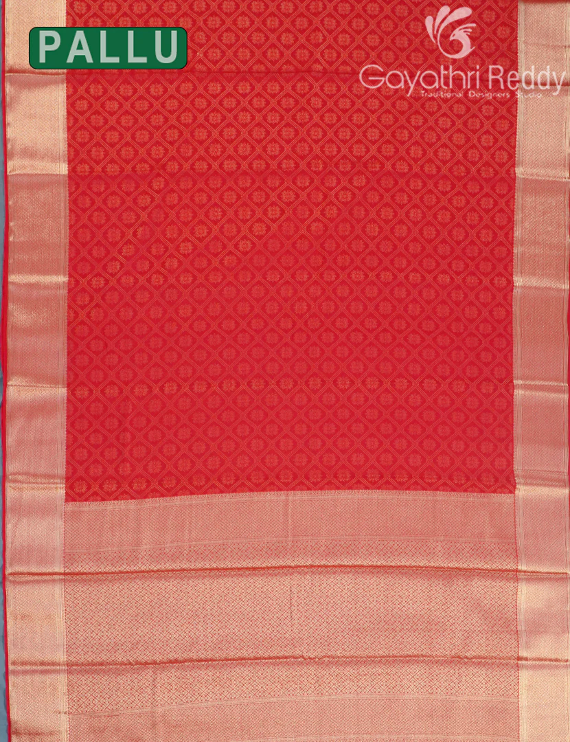 SEMI MYSORE CREPE SAREE-SMC309 - Image 2