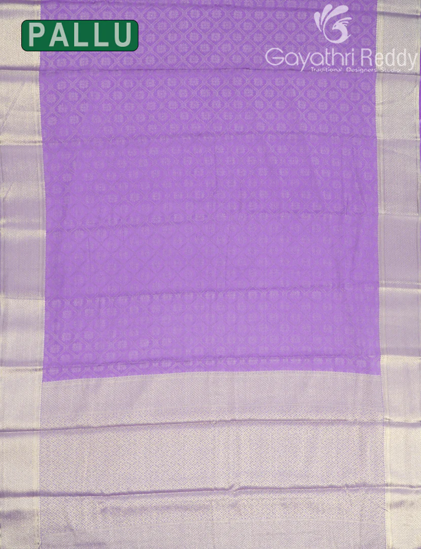 SEMI MYSORE CREPE SAREE-SMC310 - Image 2