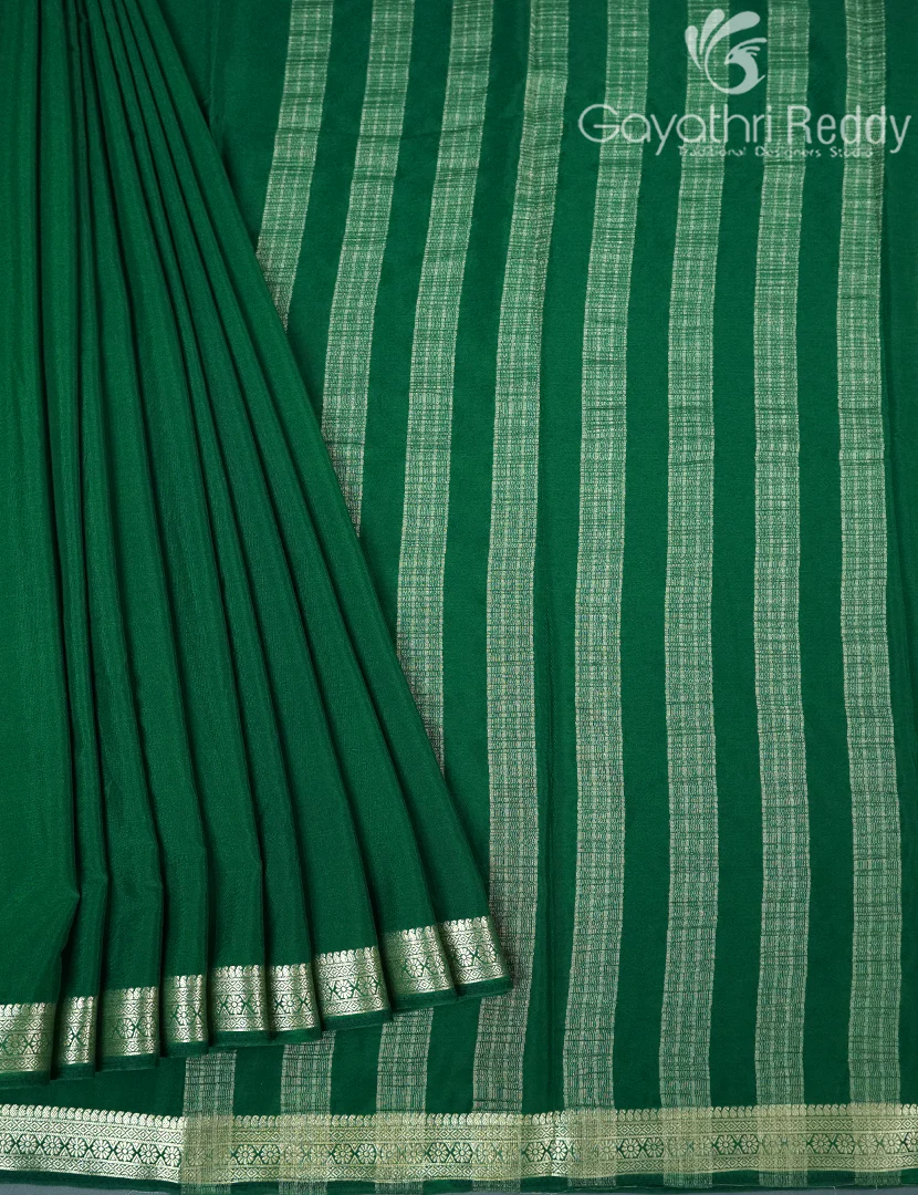 SEMI MYSORE CREPE SAREE-SMC341