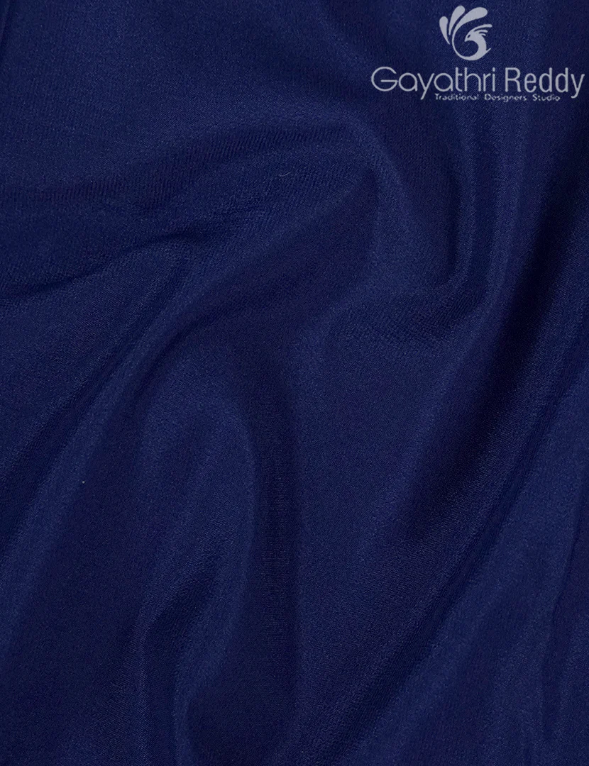 SEMI MYSORE CREPE SAREE-SMC342 - Image 5