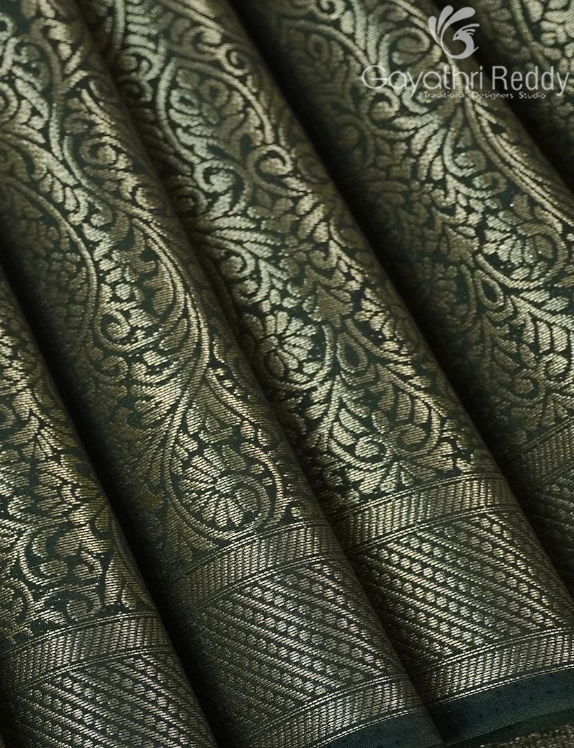 SEMI MYSORE CREPE SAREE-SMC347 - Image 4