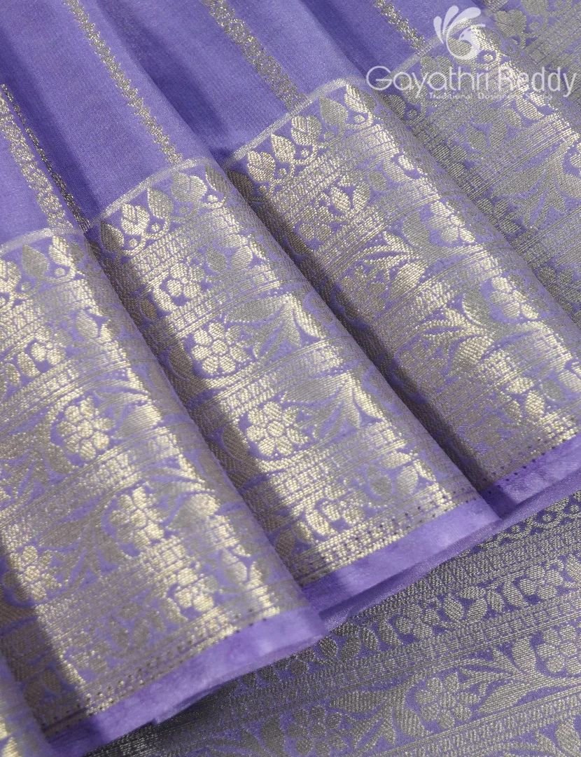 SEMI MYSORE CREPE SAREE-SMC360 - Image 4