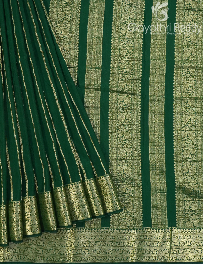 SEMI MYSORE CREPE SAREE-SMC362