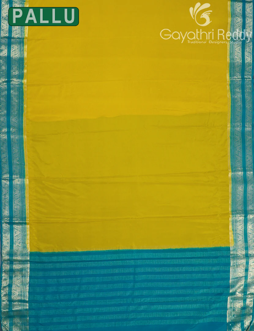 SEMI MYSORE CREPE SAREE-SMC368 - Image 2