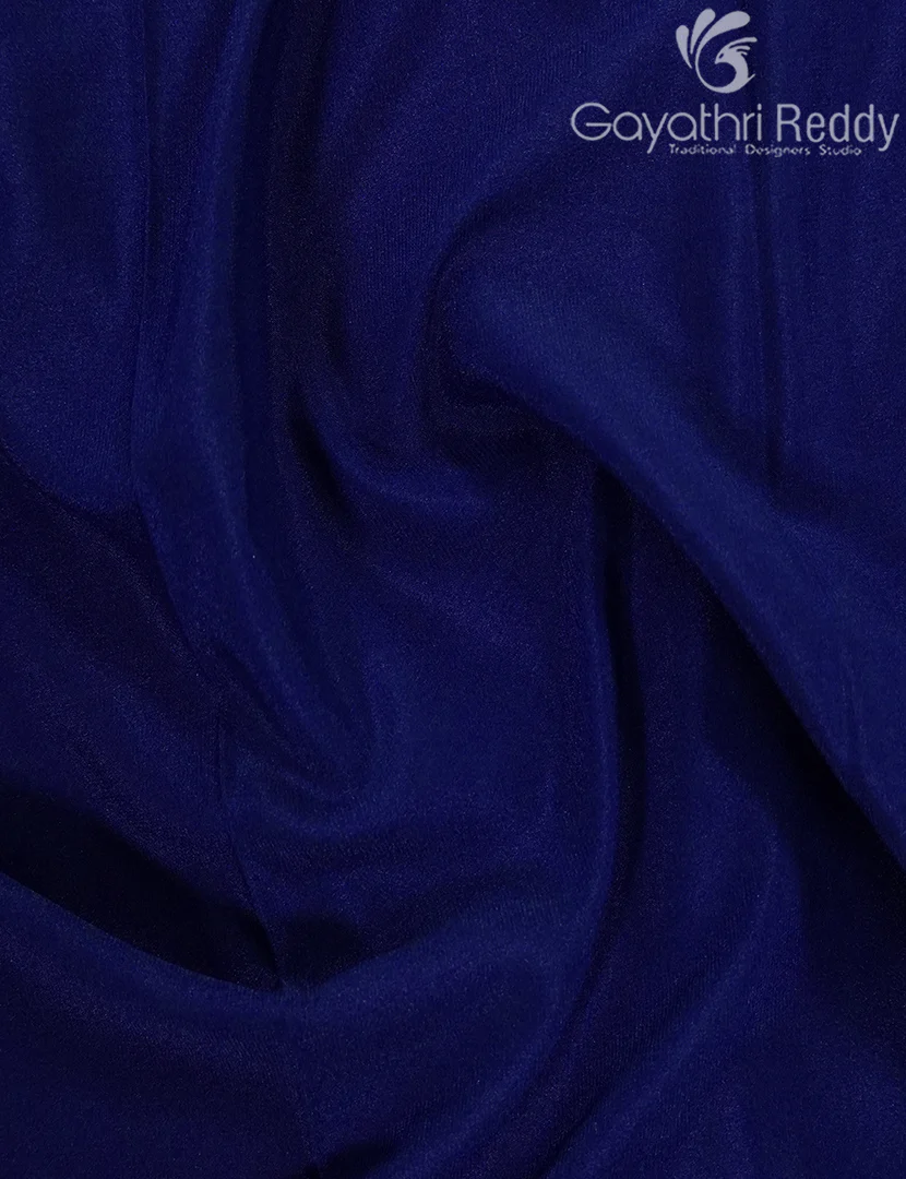 SEMI MYSORE CREPE SAREE-SMC392 - Image 5