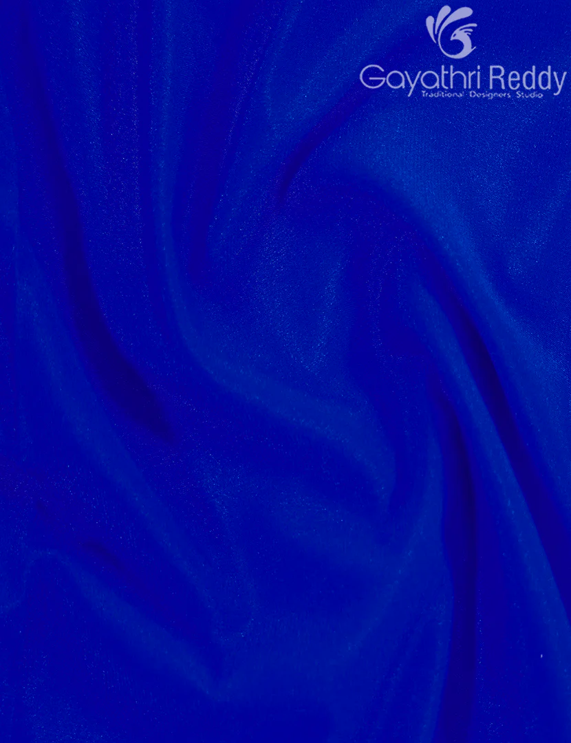 SEMI MYSORE CREPE SAREE-SMC396 - Image 5