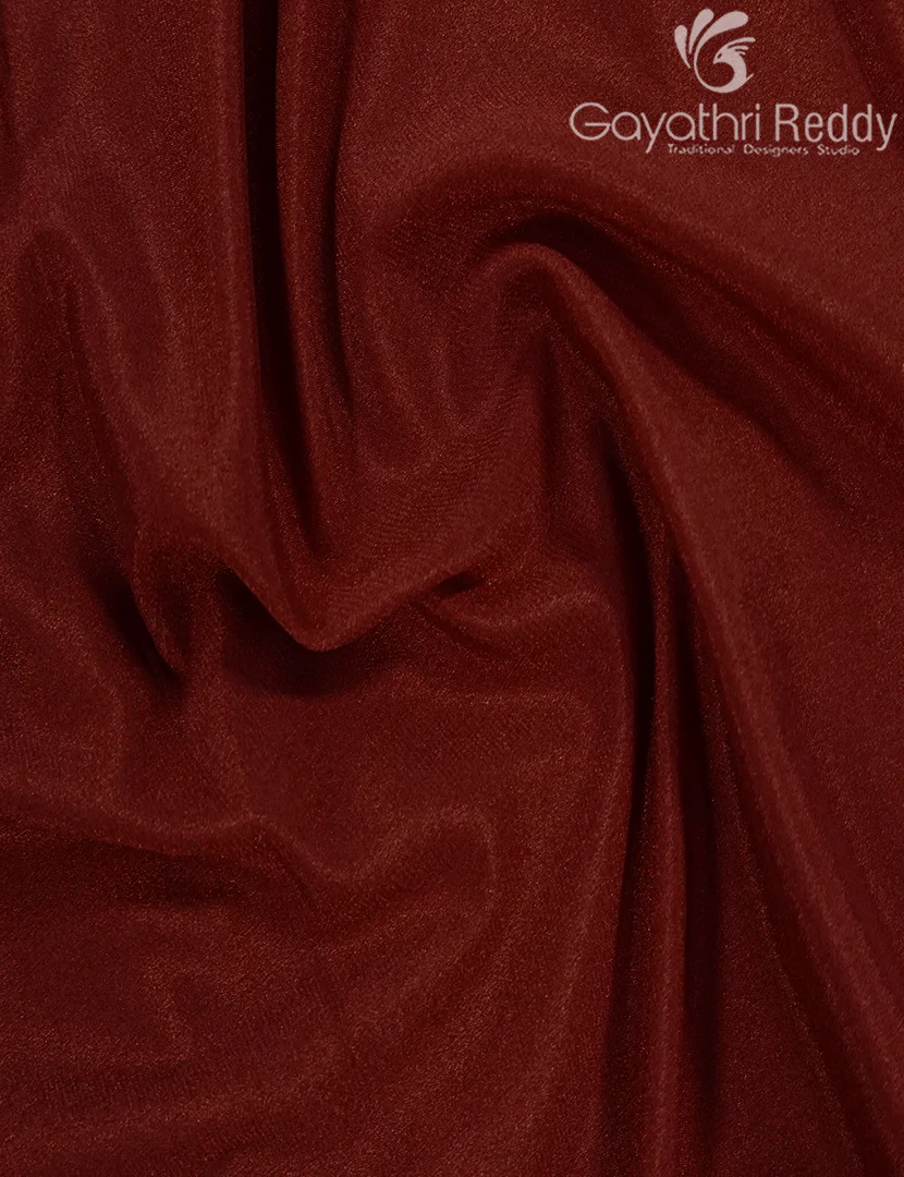 SEMI MYSORE CREPE SAREE-SMC399 - Image 5