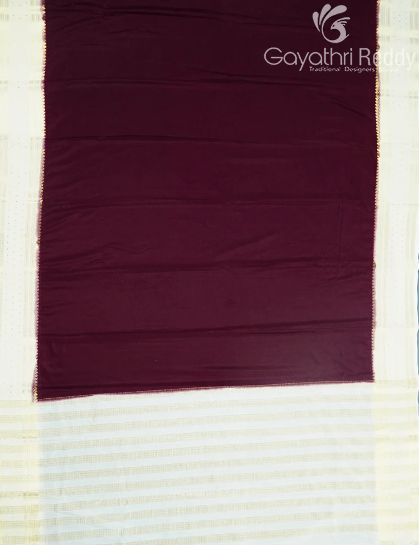 SEMI MYSORE CREPE SAREE-SMC404 - Image 2