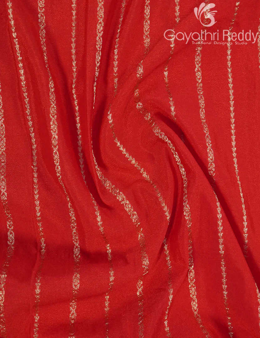 SEMI MYSORE CREPE SAREE-SMC357 - Image 5