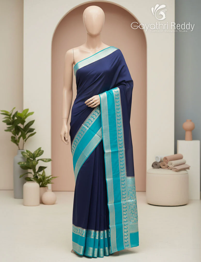 SEMI MYSORE CREPE-SMC428