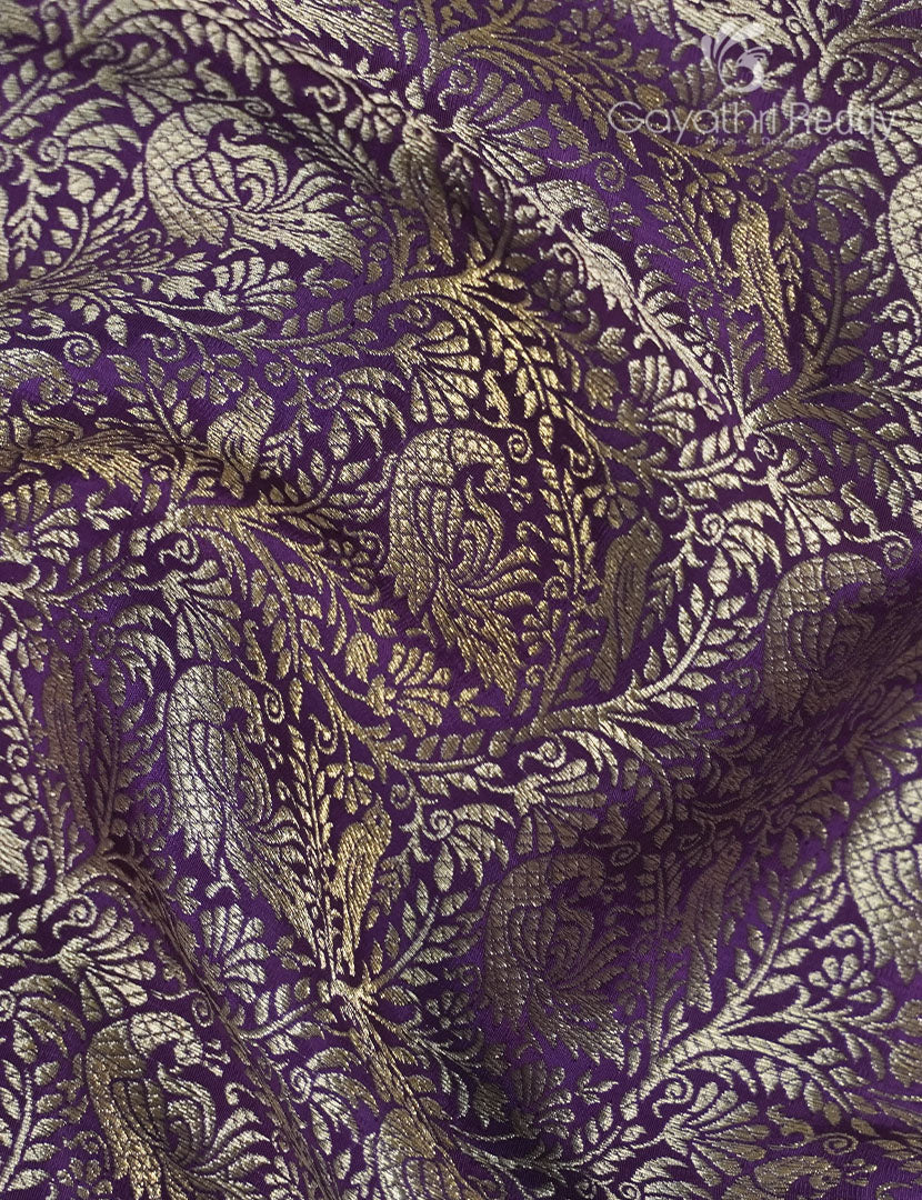 SEMI MYSORE SILK-SMSS147 - Image 5