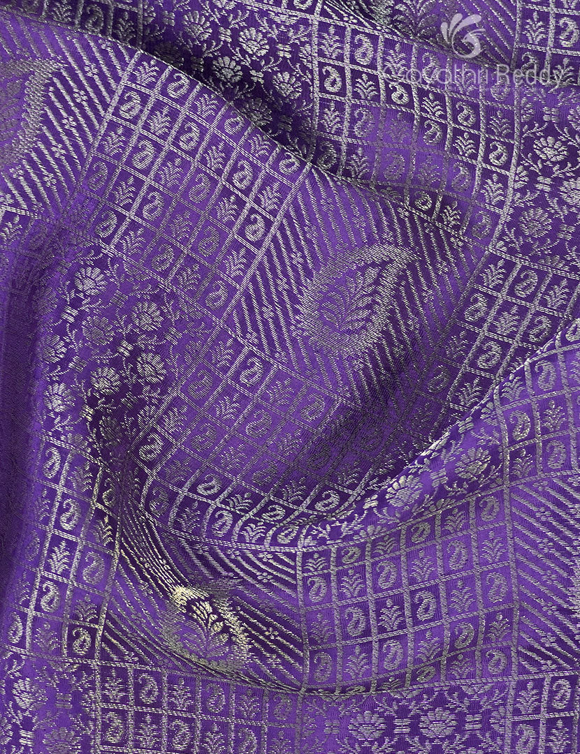 SEMI MYSORE SILK-SMSS157 - Image 5
